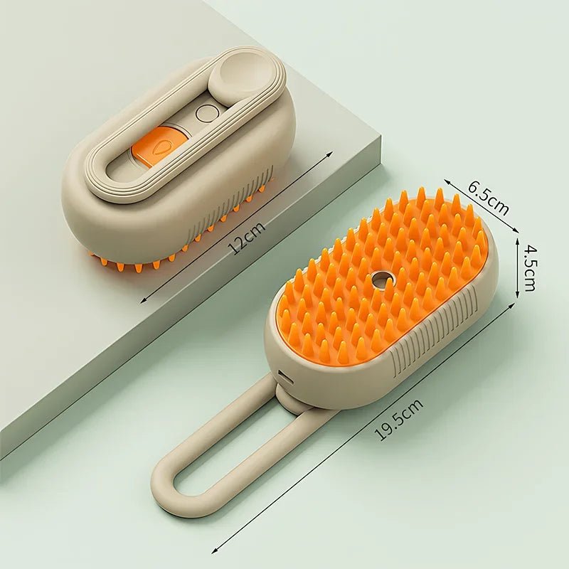 3-in-1 Pet Steam Brush & Hair Remover - zarpaspetshop.com