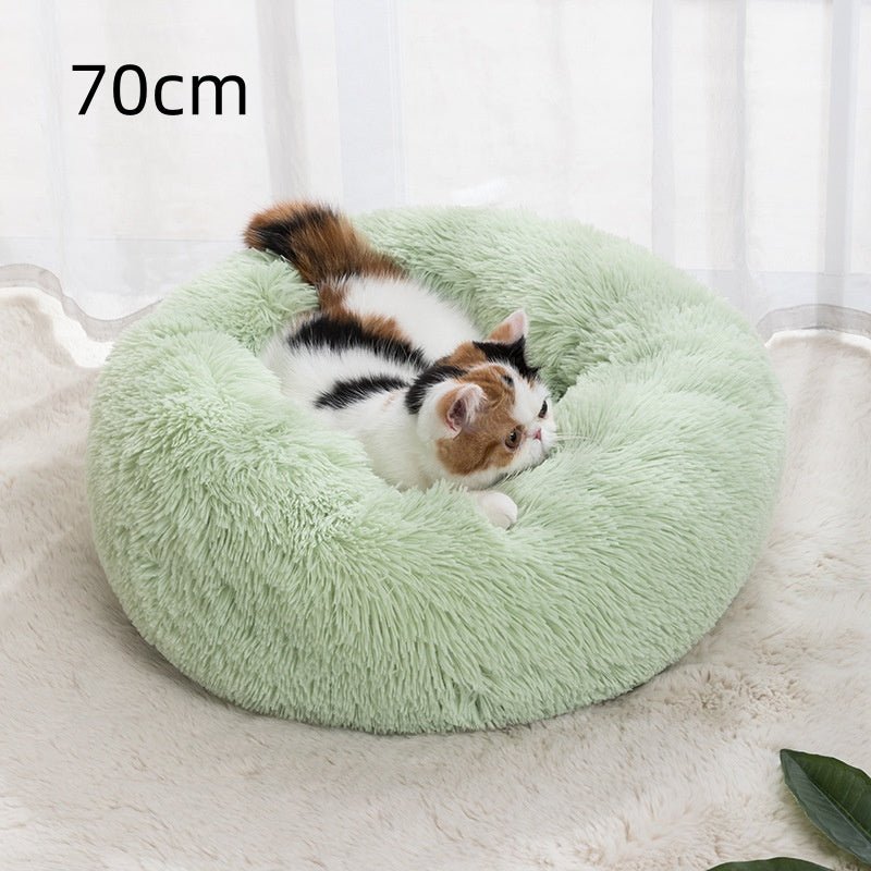 Winter Warm Pet Bed – Cozy & Soft for Cats and Dogs - zarpaspetshop.com