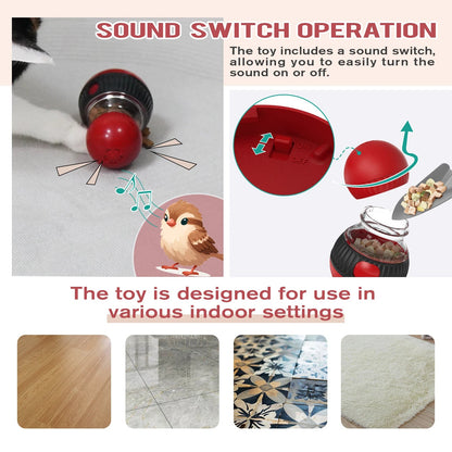 Interactive Cat Dispenser Puzzle Toy - zarpaspetshop.com