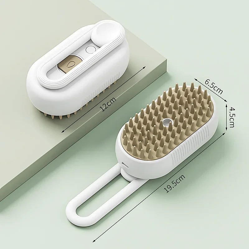 3-in-1 Pet Steam Brush & Hair Remover - zarpaspetshop.com