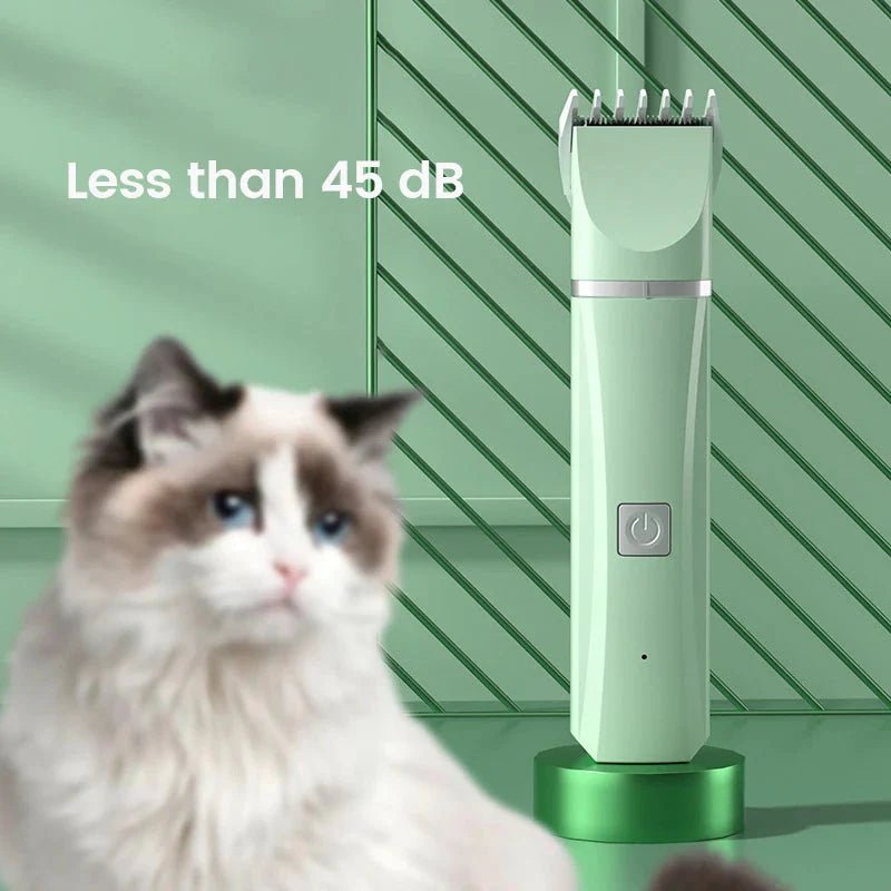 4-in-1 Electric Pet Grooming Kit – Trimmer, Clippers & Nail Grinder - zarpaspetshop.com