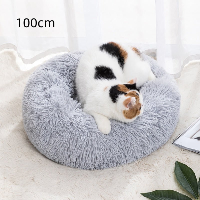 Winter Warm Pet Bed – Cozy & Soft for Cats and Dogs - zarpaspetshop.com