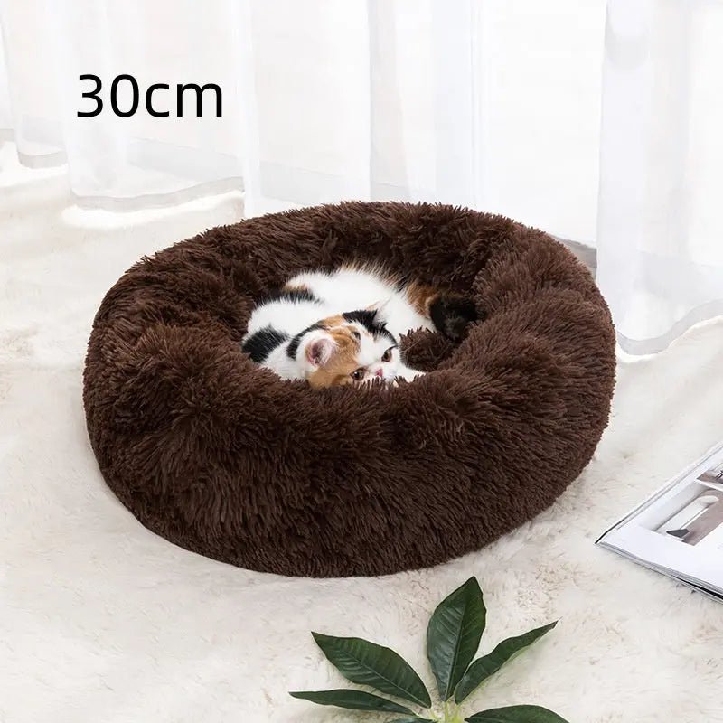 Winter Warm Pet Bed – Cozy & Soft for Cats and Dogs - zarpaspetshop.com