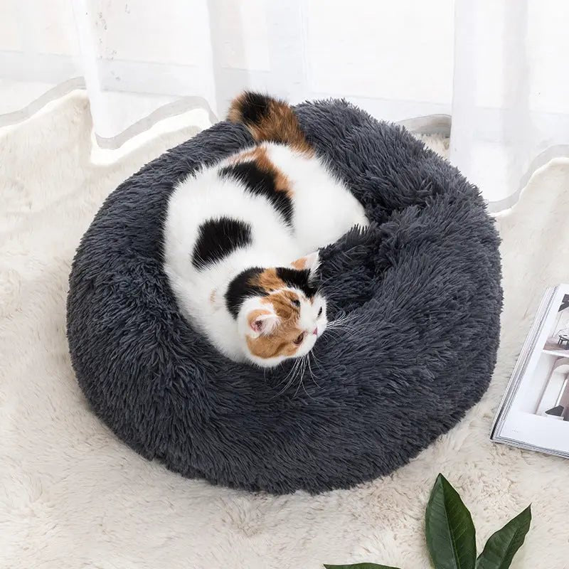 Winter Warm Pet Bed – Cozy & Soft for Cats and Dogs - zarpaspetshop.com