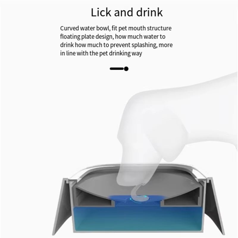 Dog & Cat Water Bowl – Floating Non-Spill Design - zarpaspetshop.com