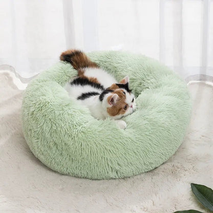 Winter Warm Pet Bed – Cozy & Soft for Cats and Dogs - zarpaspetshop.com