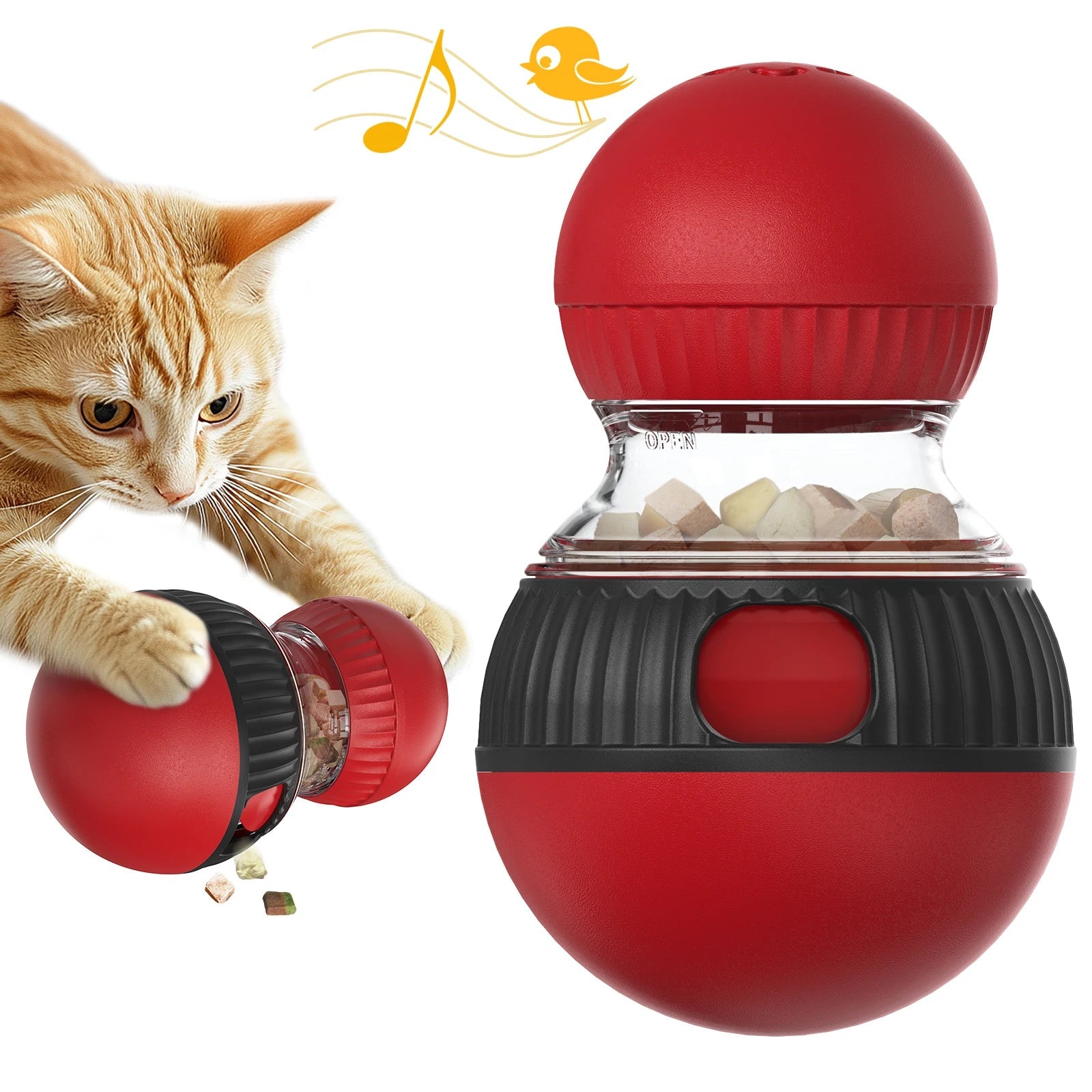 Interactive Cat Dispenser Puzzle Toy - zarpaspetshop.com
