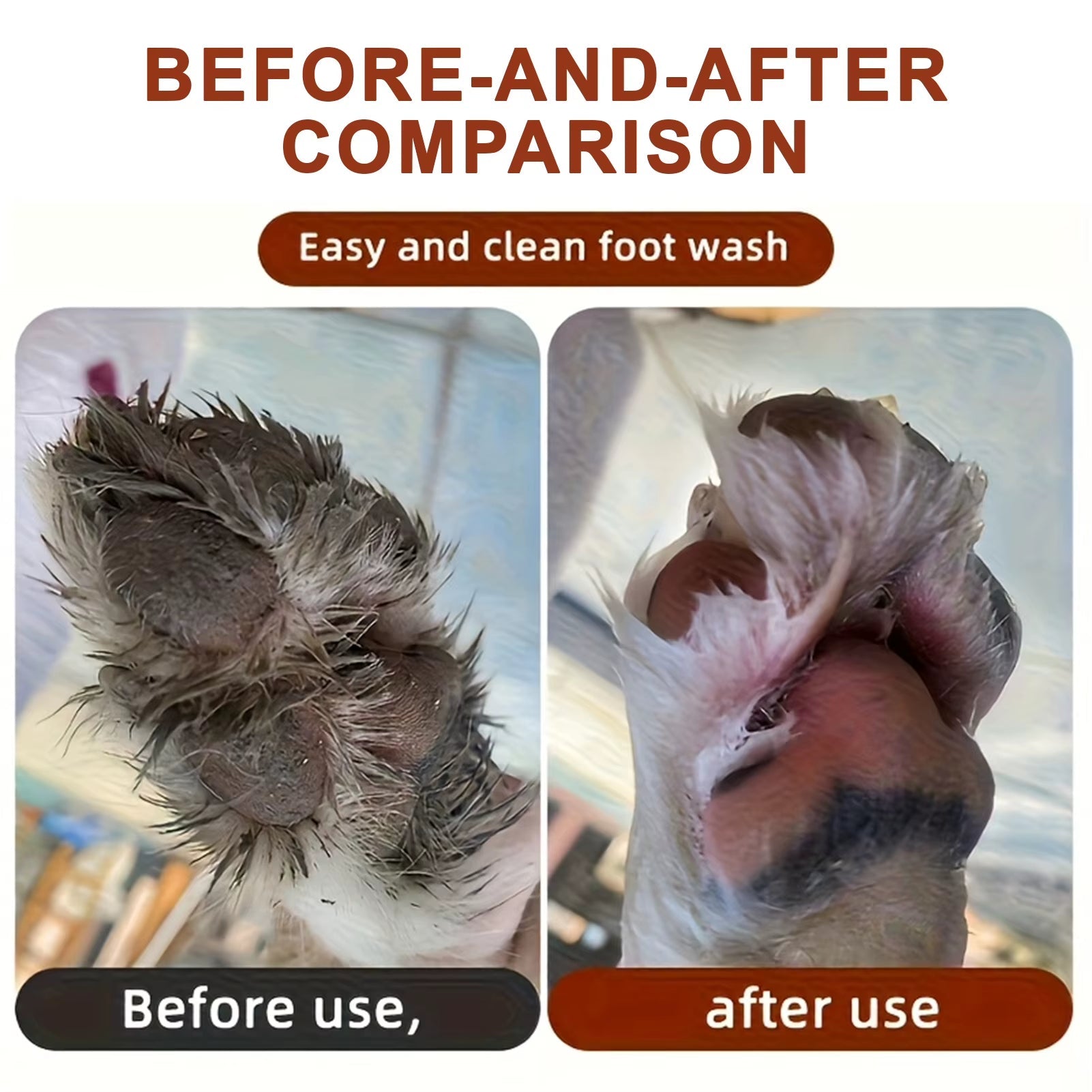 Pet Paw Cleaner Cup – Easy Cleaning for Dogs & Cats - zarpaspetshop.com