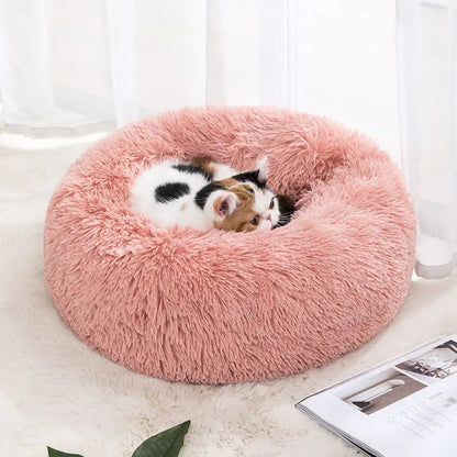 Winter Warm Pet Bed – Cozy & Soft for Cats and Dogs - zarpaspetshop.com