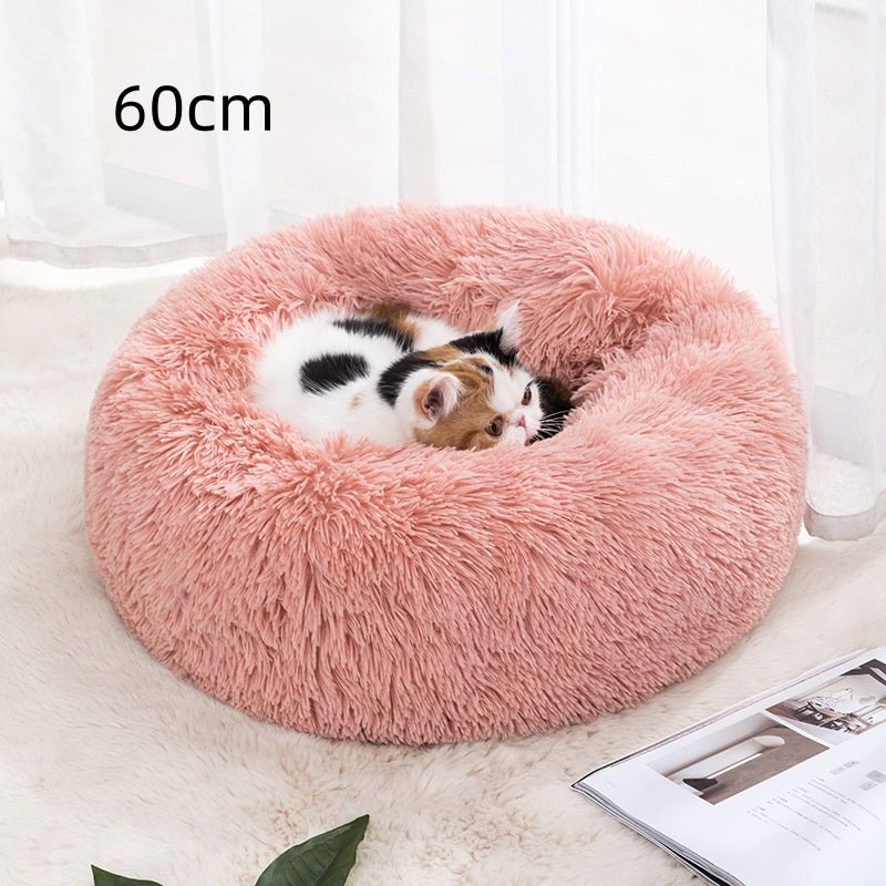 Winter Warm Pet Bed – Cozy & Soft for Cats and Dogs - zarpaspetshop.com