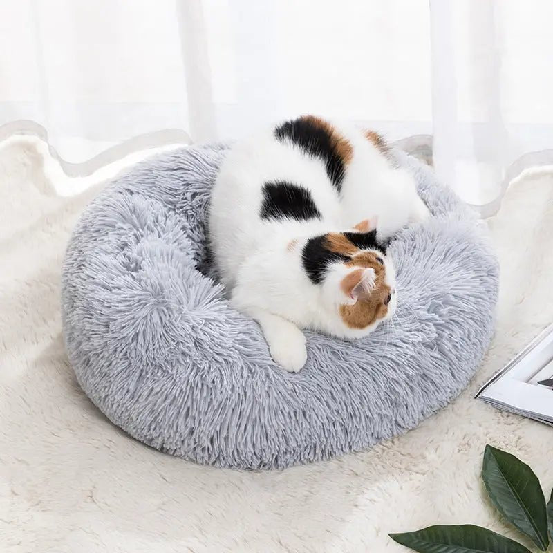 Winter Warm Pet Bed – Cozy & Soft for Cats and Dogs - zarpaspetshop.com