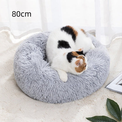 Winter Warm Pet Bed – Cozy & Soft for Cats and Dogs - zarpaspetshop.com