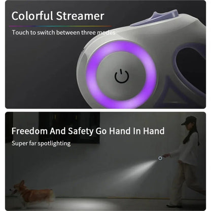 Automatic Retractable Dog Leash – 3M & 5M - zarpaspetshop.com