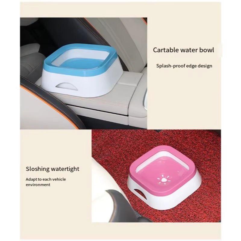 Dog & Cat Water Bowl – Floating Non-Spill Design - zarpaspetshop.com